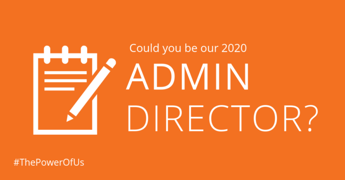 Are you JCI UK's 2020 Admin Director?