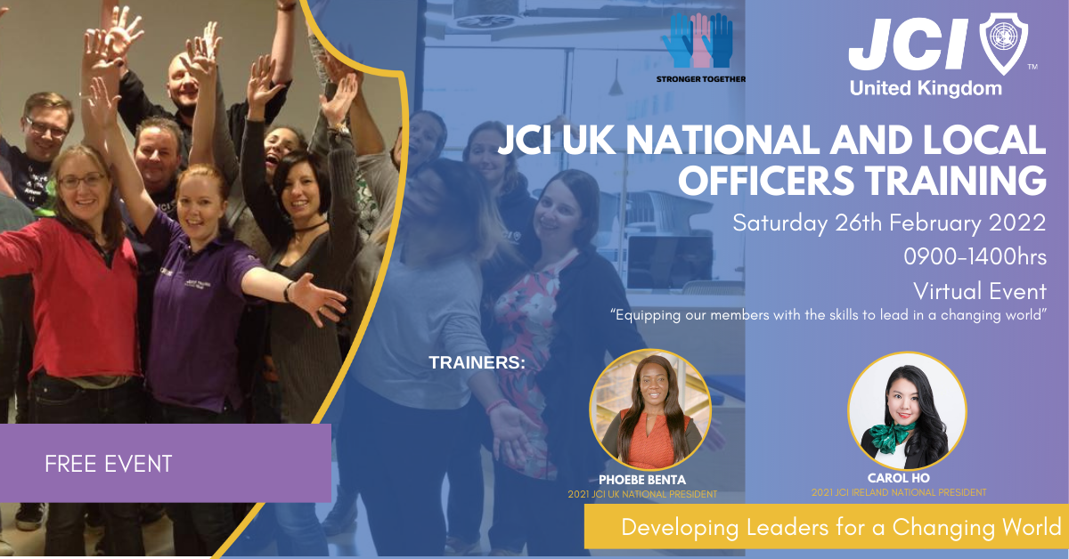 JCI UK NATIONAL AND OFFICERS TRAINING 2022