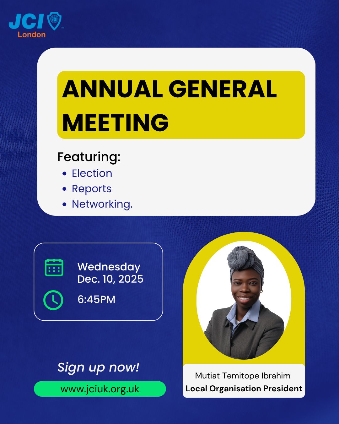 JCI London AGM Image