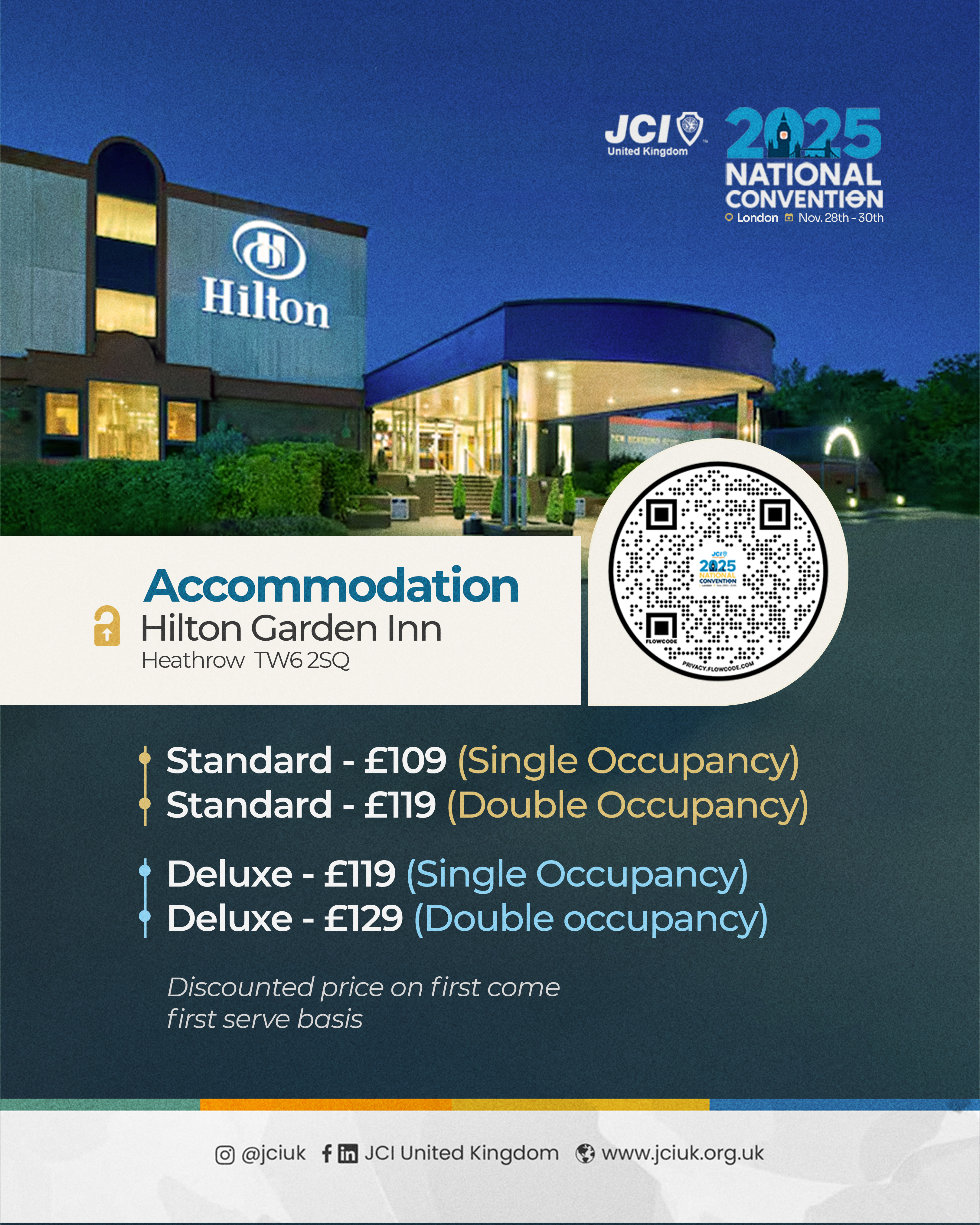 JCI UK Conference  Accommodation