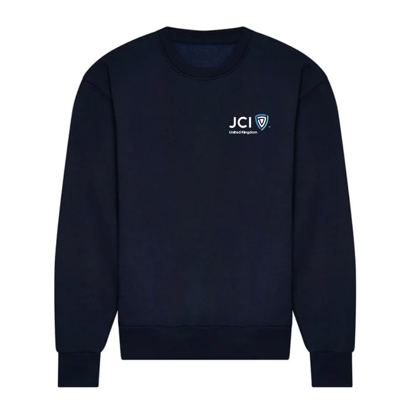 SMALL - JCI UK Branded Navy Sweater
